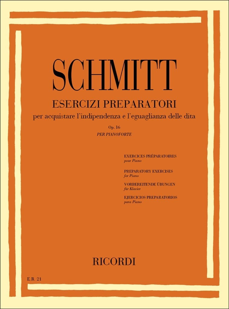 Esercizi Preparatori Op.16